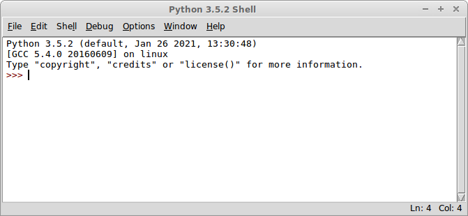 IDLE (Python-IDE)